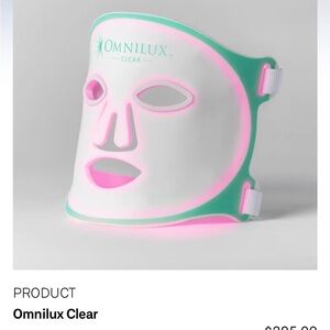 New never used Omnilux Clear Red Light Mask